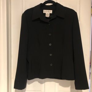 Jones New York black blazer size 10